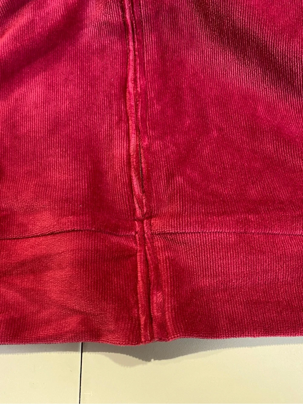 Converse Kids Velour Corduroy Zip-Up Jacket - Hoodie Raspberry Pink. NWT